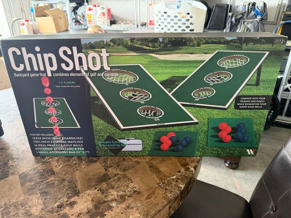 Wildside Chip Shot Backyard Golf and Cornhole Game Set